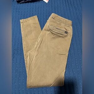 Hollister Khaki and Blue Pants